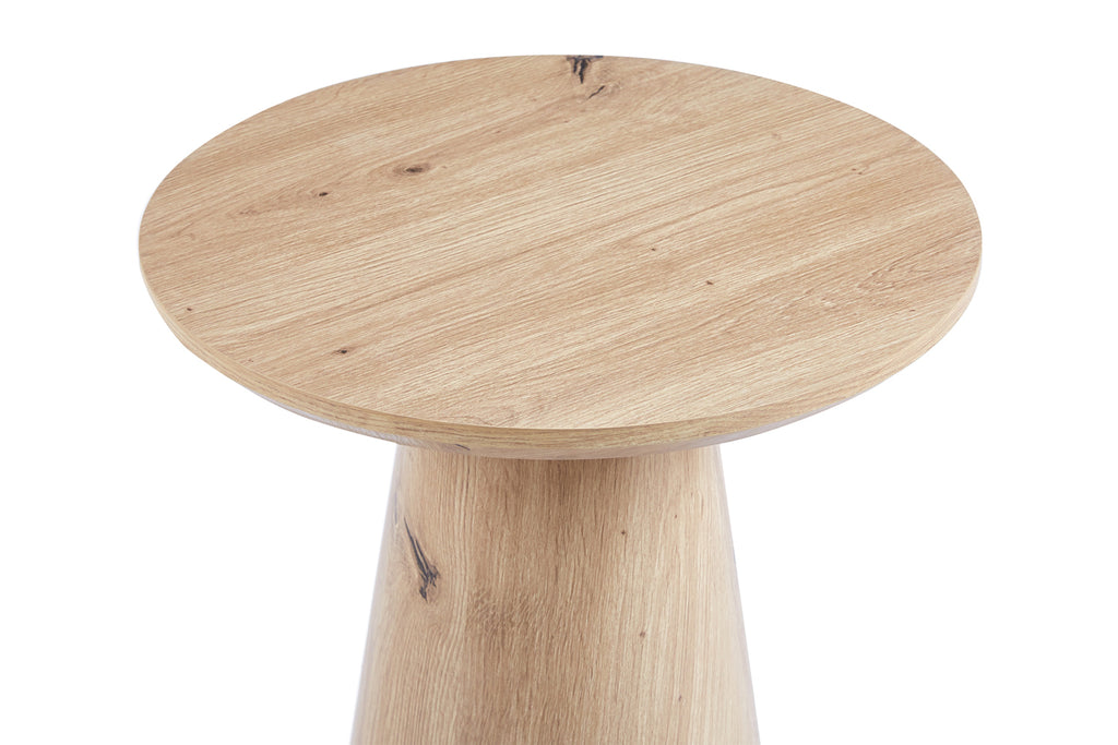 Table basse Lukas 45 cm effet chêne vieilli