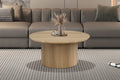 Table basse Lagos 80 cm Ronde Décor Chêne Naturel