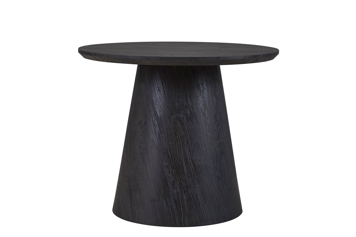 Table d'appoint Miklos 60 cm Ronde finition Brun foncé