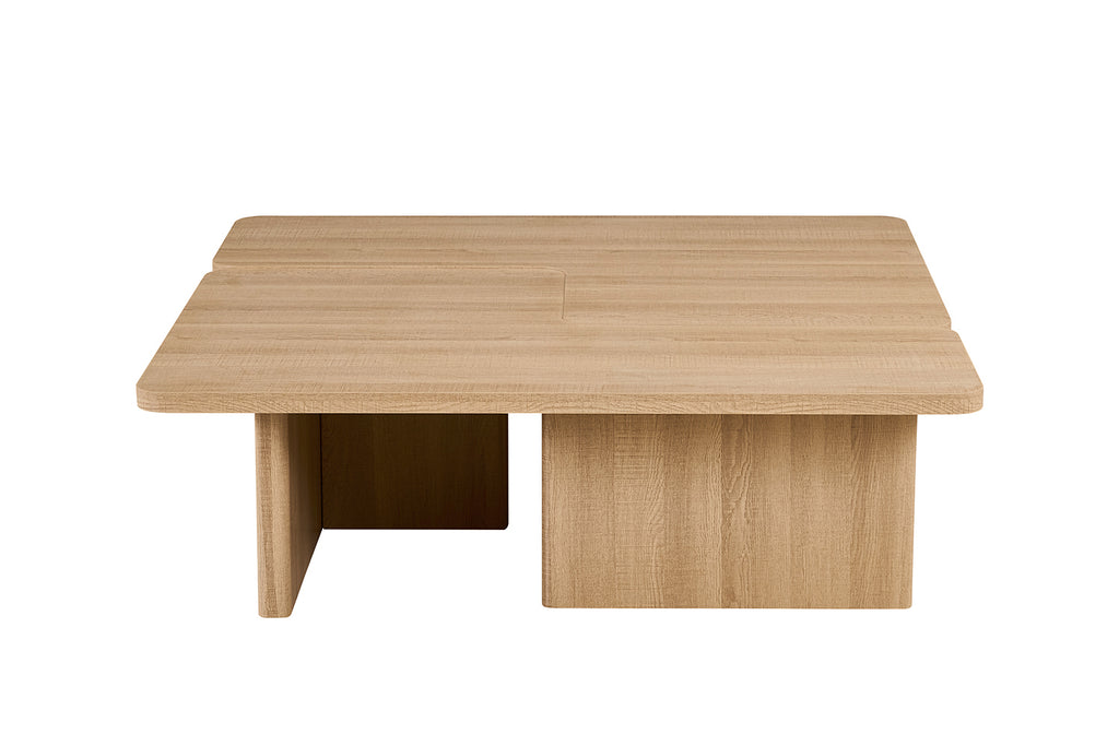 Table basse Arallo effet chêne Naturel