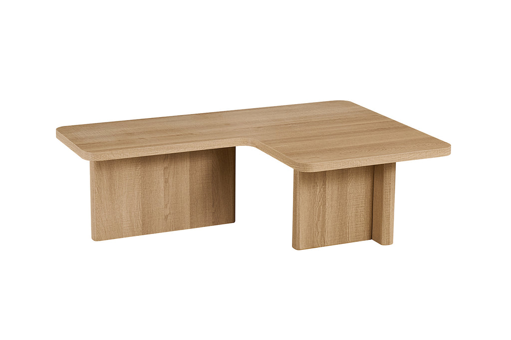 Table basse Arallo effet chêne Naturel