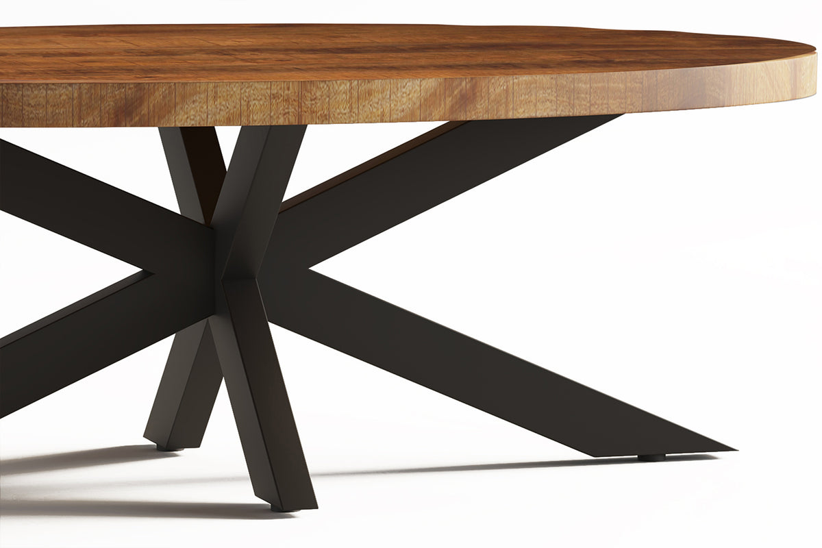 Table basse Madeira Ovale bois de manguier