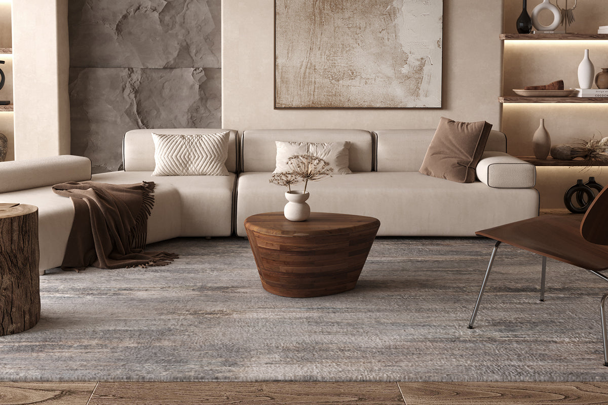Table basse Matteo bois de manguier Brun clair