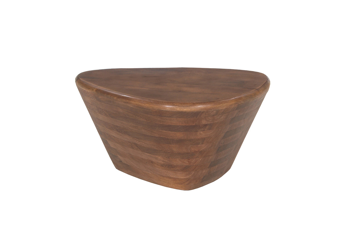 Table basse Matteo bois de manguier Brun clair