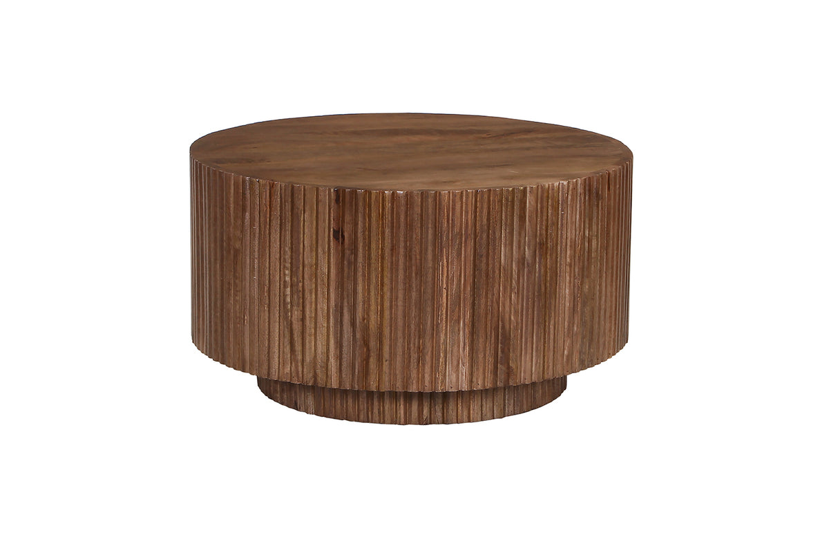 Table basse Victor bois de manguier Brun clair