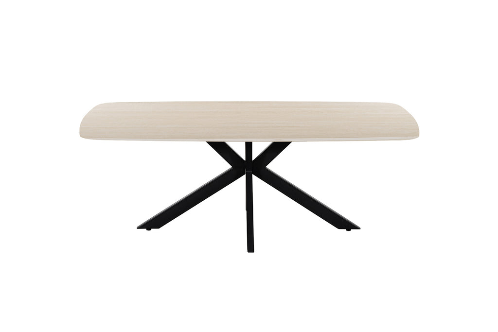 Table basse Apollo 130 cm ovale danoise Pierre Beige