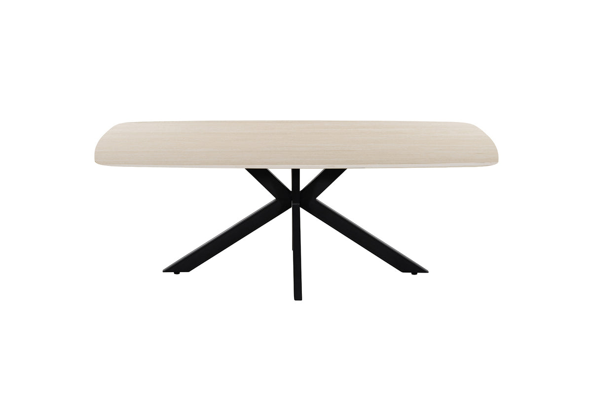 Table basse Apollo 130 cm ovale danoise Pierre Beige