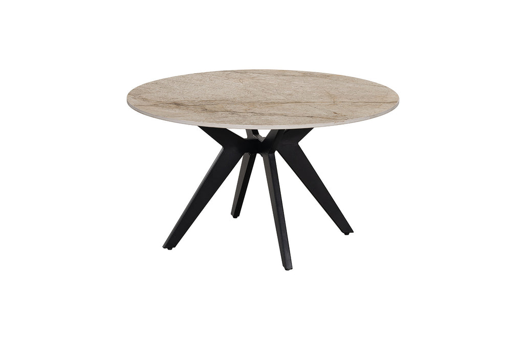 Table basse Apollo 80 cm Ronde Pierre Brillante Shakespear beige - vue 4
