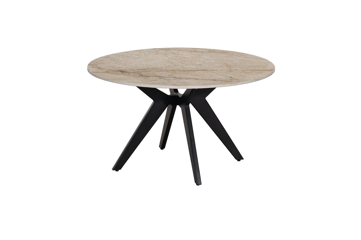Table basse Apollo 80 cm Ronde Pierre Brillante Shakespear beige - vue 4
