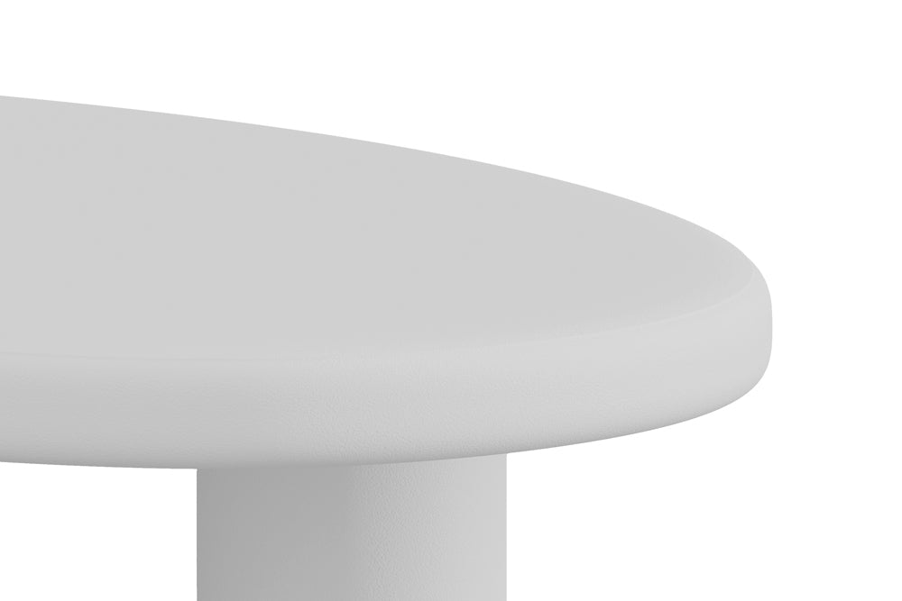 Table basse Tavira 120 cm Ciment Écru