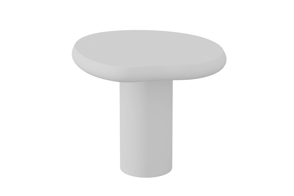 Table basse Tavira 58 cm Ciment Écru