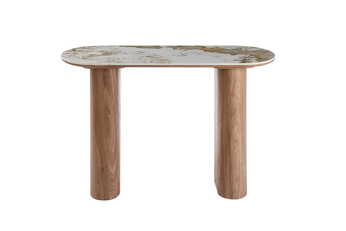 Console Evora pierre brillante
