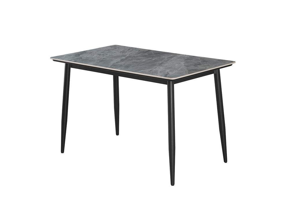 Table Kenzo 120 cm Rectangulaire Pierre Gris