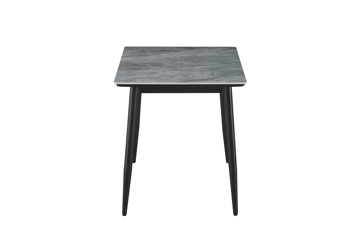 Table Kenzo 120 cm Rectangulaire Pierre Gris