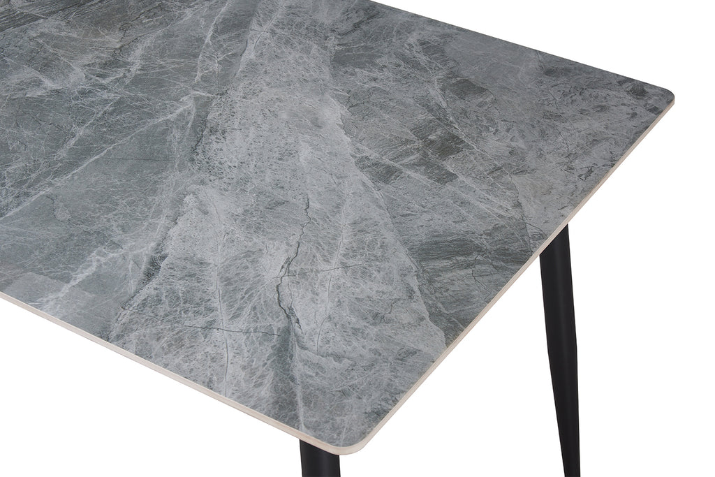 Table Kenzo 120 cm Rectangulaire Pierre Gris