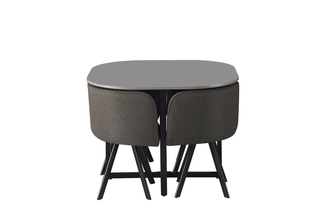 Ensemble table Eva Gris