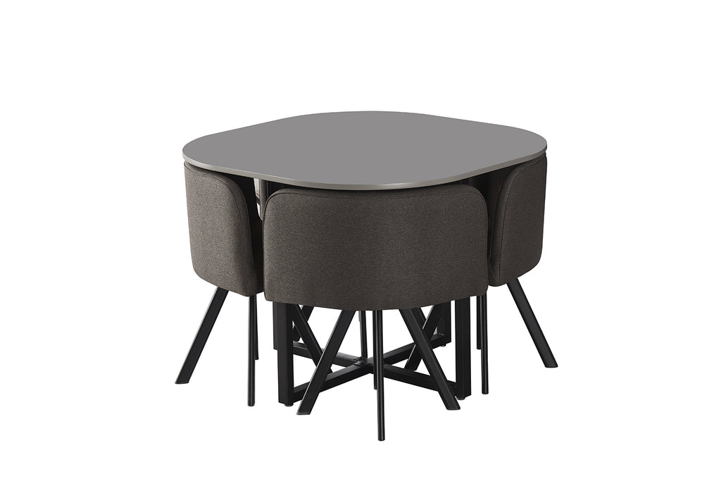 Ensemble table Eva Gris