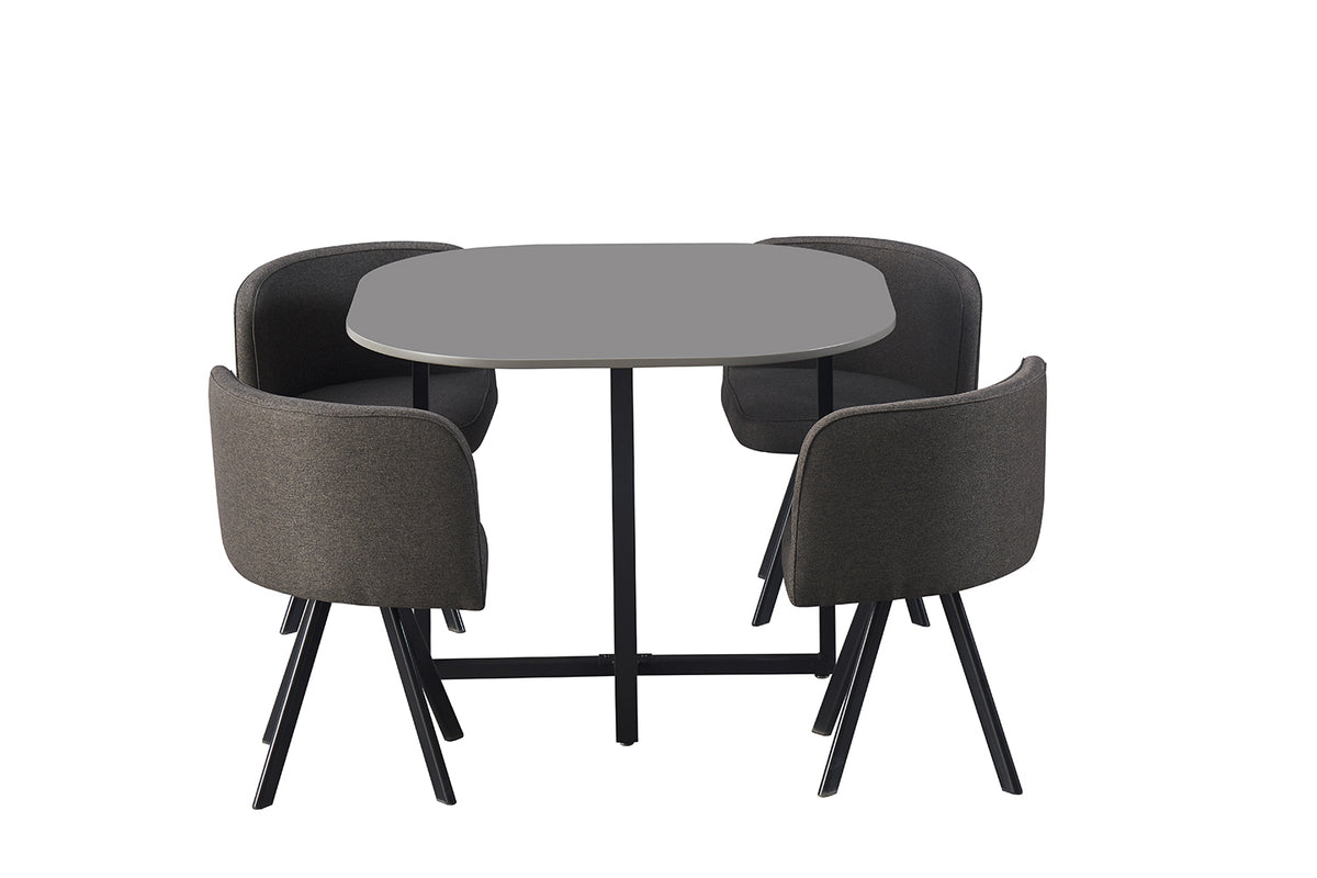 Ensemble table Eva Gris