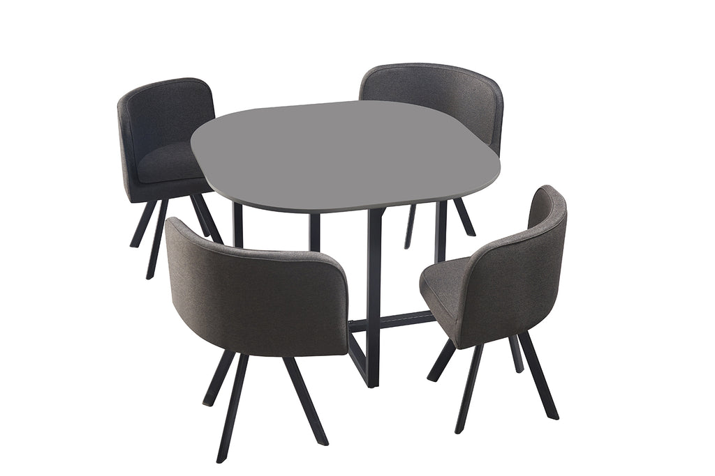 Ensemble table Eva Gris
