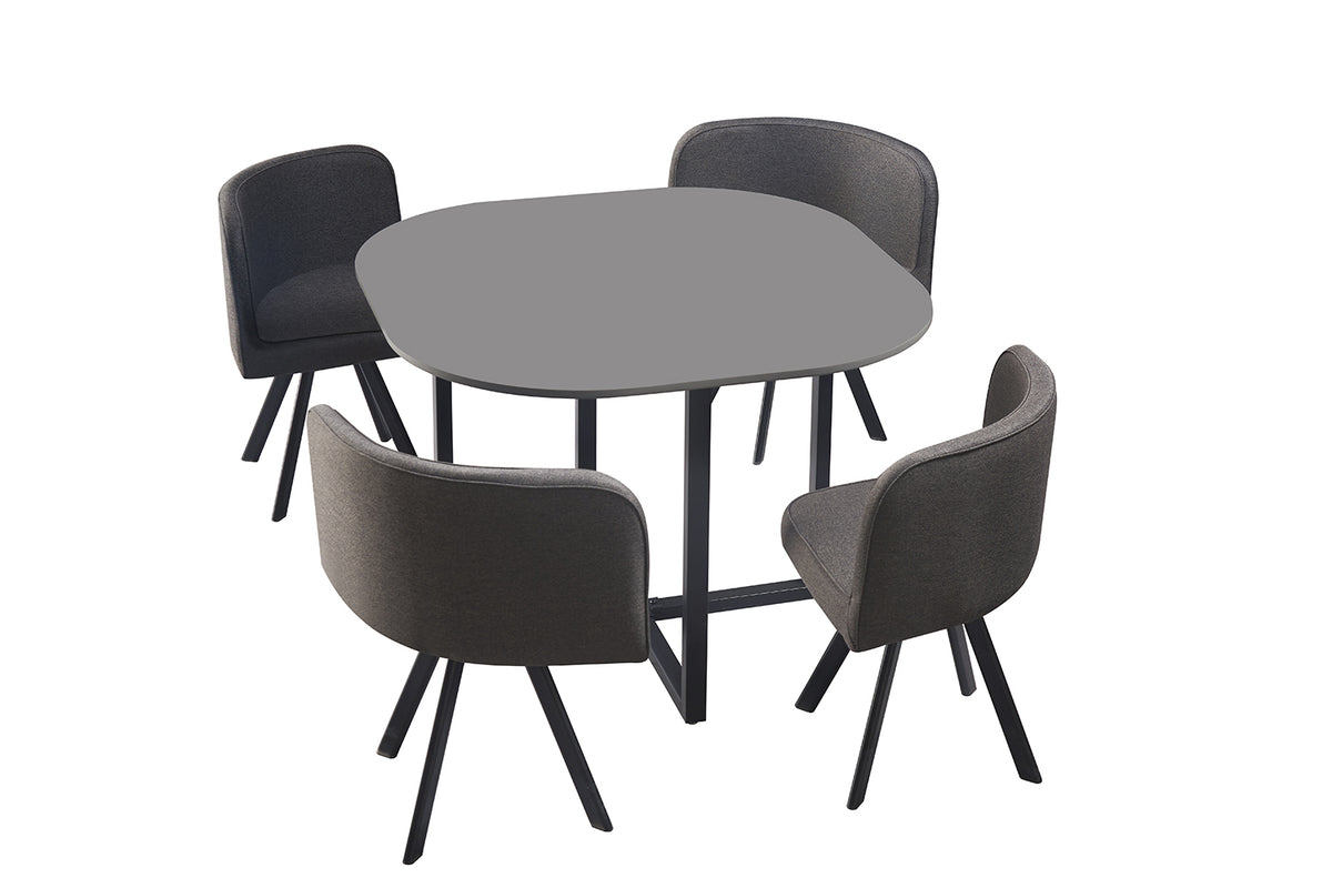 Ensemble table Eva Gris