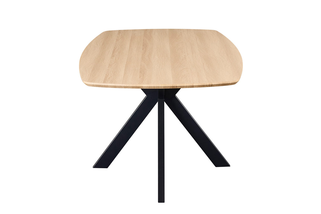 Table Aziz 200 cm Ovale Danoise Décor Chêne Naturel - vue 6