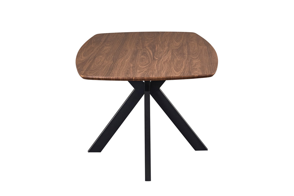 Table Aziz 200 cm Ovale Danoise Décor Chêne Foncé - vue 6