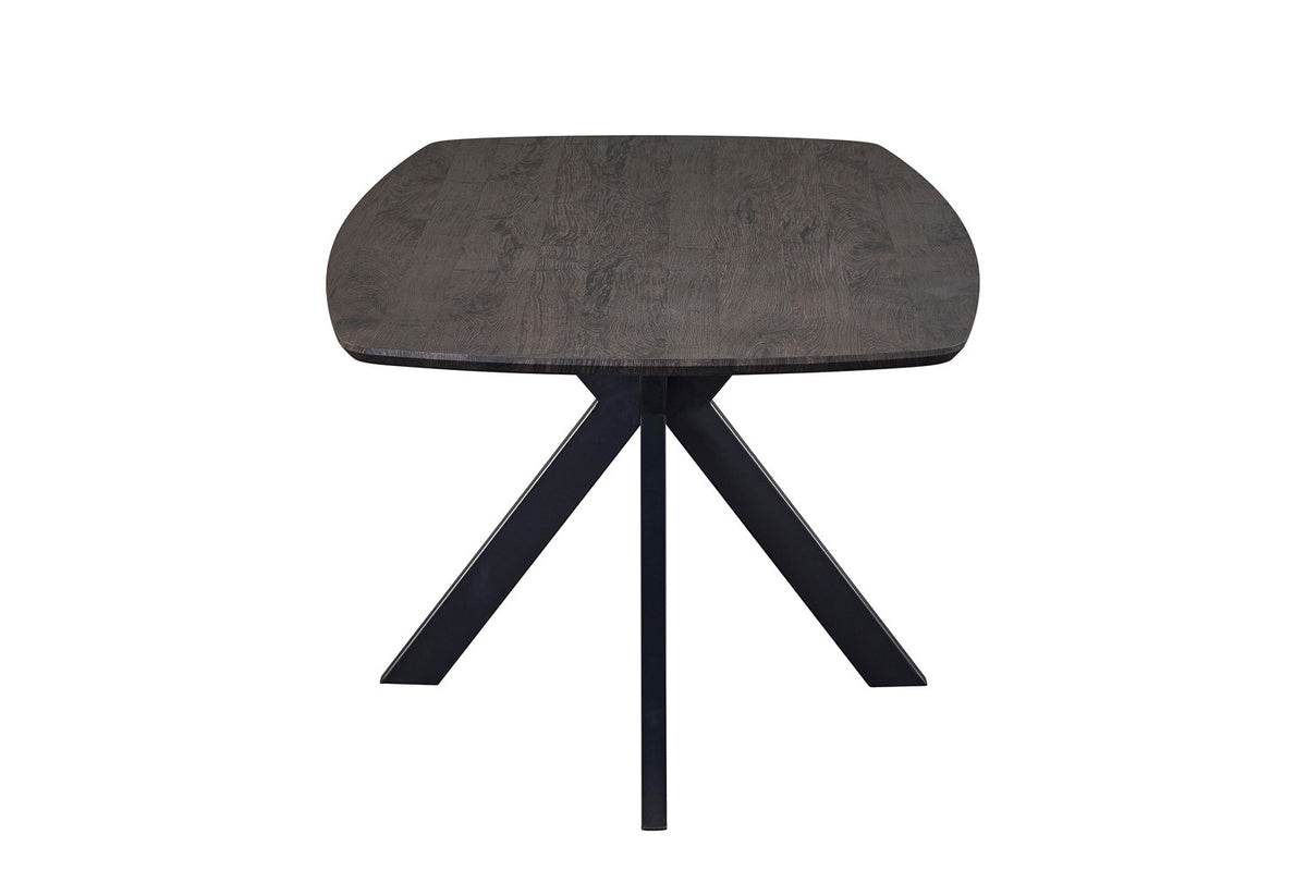 Table Aziz 200 cm Ovale Danoise Décor Brun foncé - vue 6