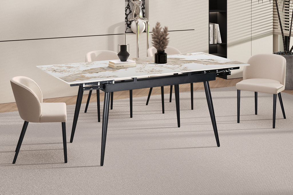 Table extensible Hero 120-180 cm Pierre Brillante Pandora