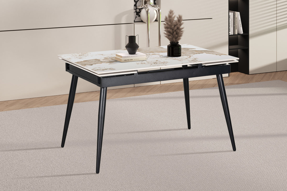 Table extensible Hero 120-180 cm Pierre Brillante Pandora - vue 3
