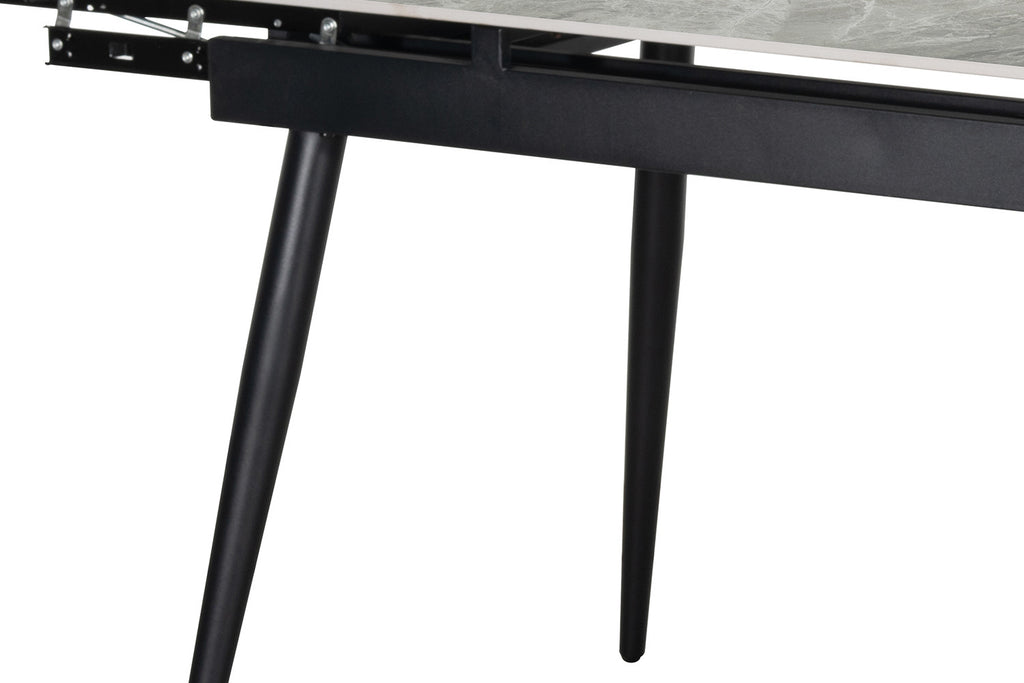 Table extensible Hero 120-180 cm Pierre Brillante Italian Gris - vue 10