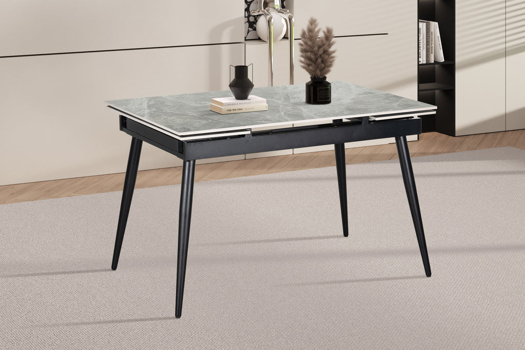 Table extensible Hero 120-180 cm Pierre Brillante Italian Gris - vue 3