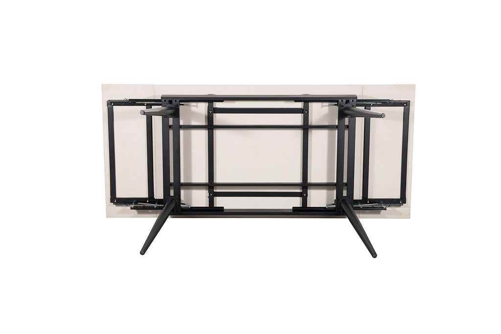 Table extensible Hero 120-180 cm Pierre Brillante Italian Gris - vue 8