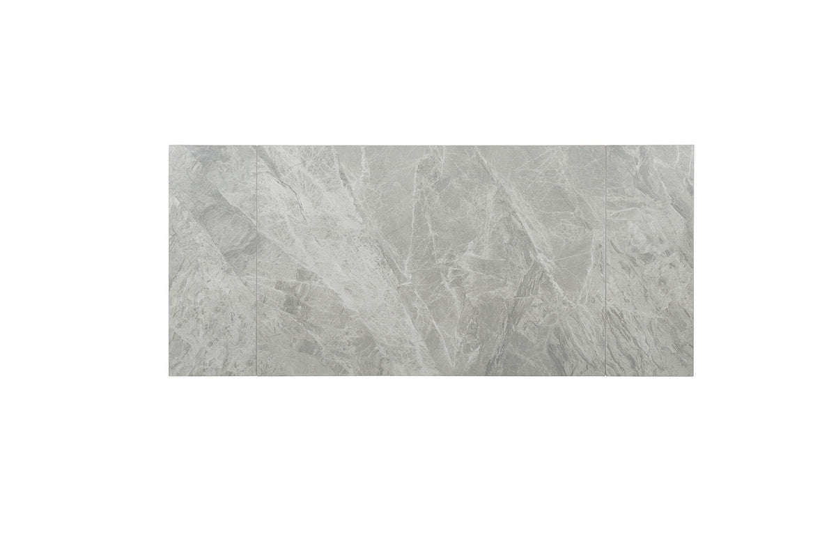 Table extensible Hero 120-180 cm Pierre Brillante Italian Gris - vue 9