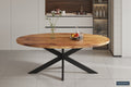 Table Alexa 200 cm Ovale Bois de Manguier