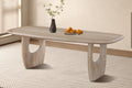 Tafel Braga Ovale Danoise Bois de manguier Amande