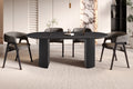 Table Lagos 200 cm Ovale Décor Brun foncé