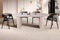 Table Lagos 220 cm Ovale Décor Travertin Beige