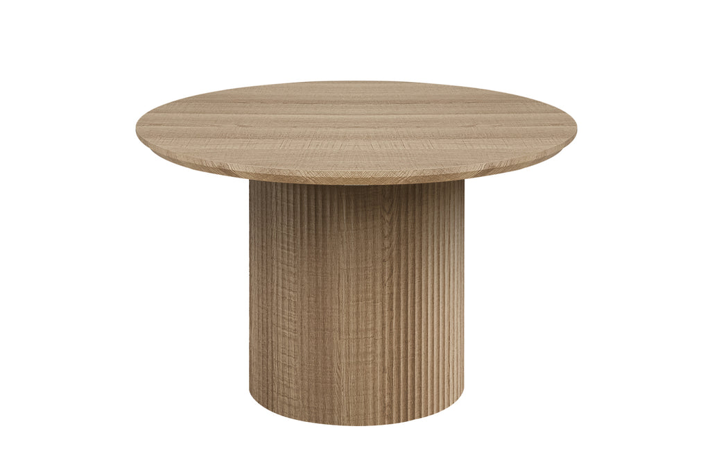 Table Lagos 120 cm Ronde effet chêne Naturel