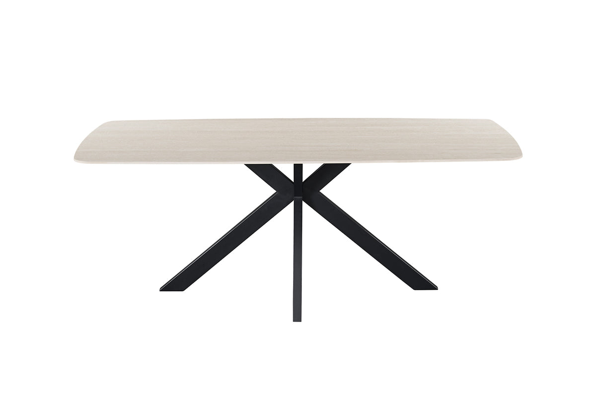 Table Apollo 200 cm ovale danoise Pierre Gris