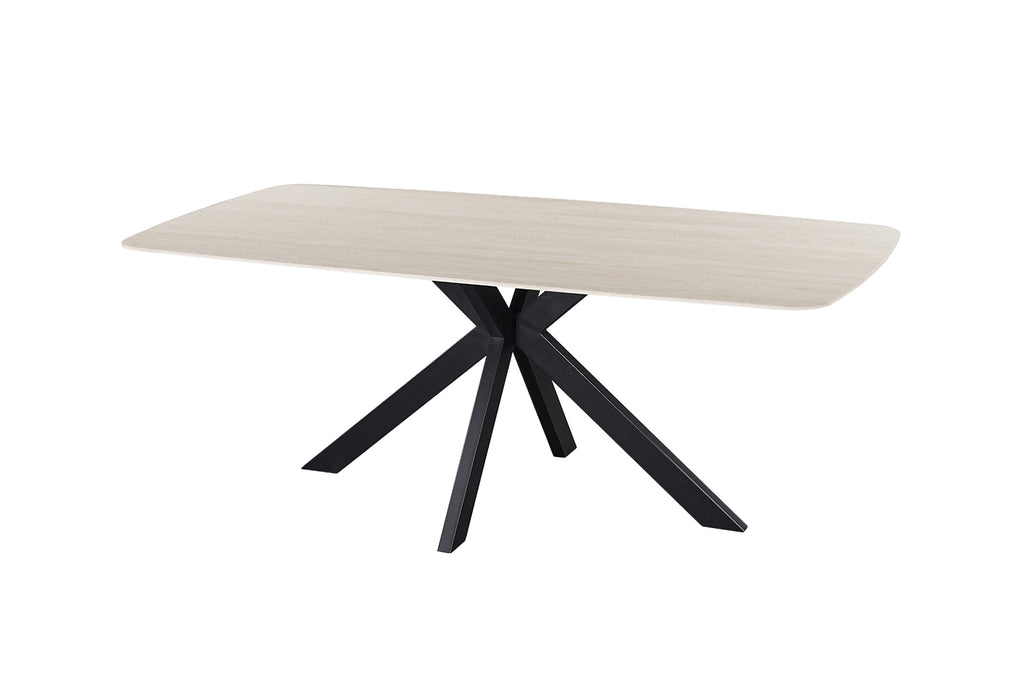 Table Apollo 200 cm ovale danoise Pierre Gris