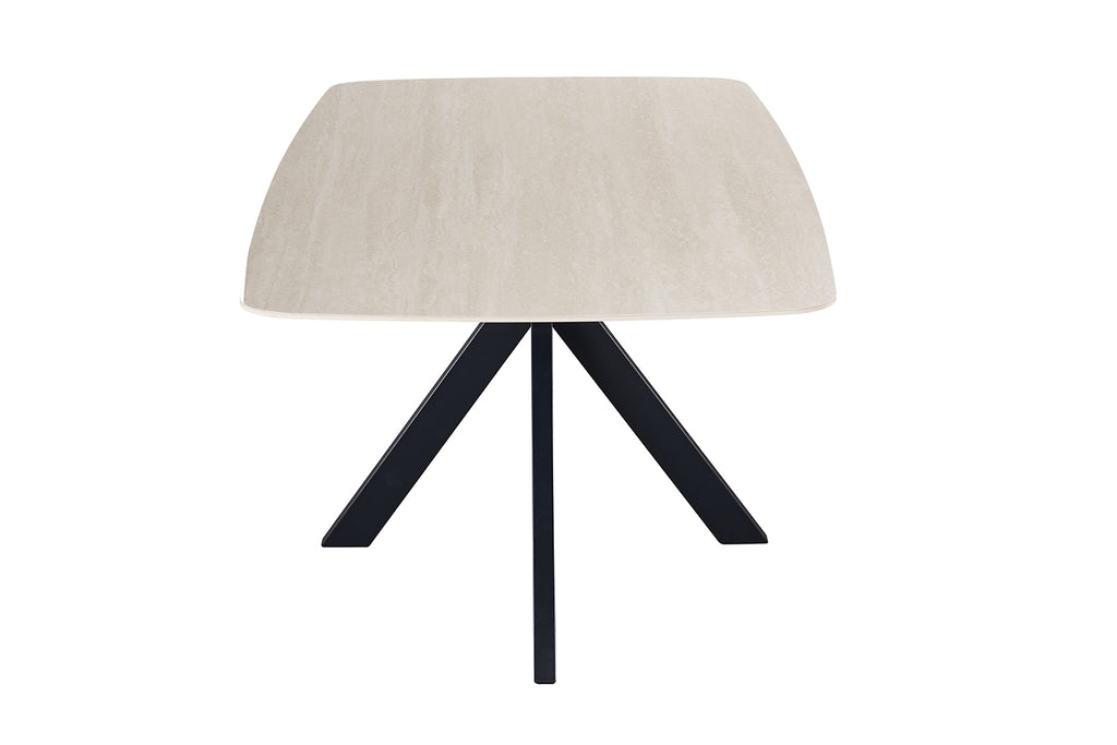 Table Apollo 200 cm ovale danoise Pierre Gris