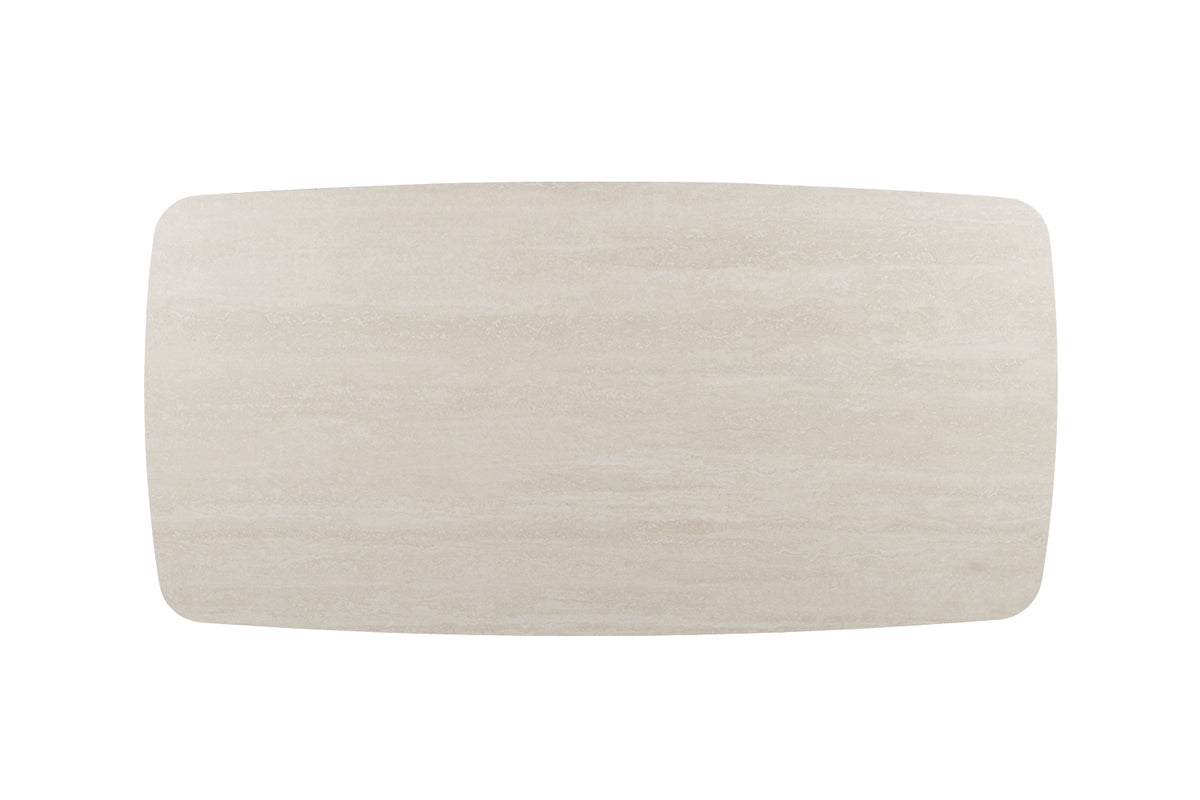 Table Apollo 200 cm ovale danoise Pierre Gris