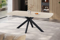 Table Apollo 200 cm ovale danoise Pierre Beige