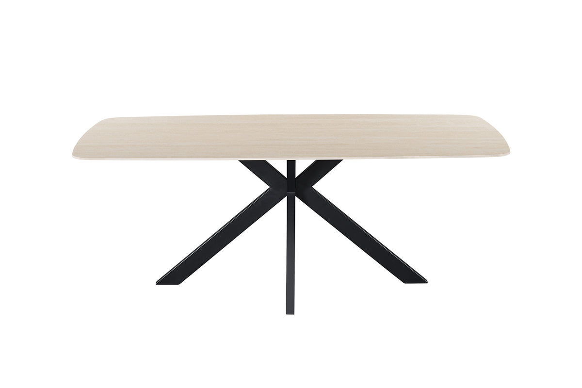 Table Apollo 200 cm ovale danoise Pierre Beige