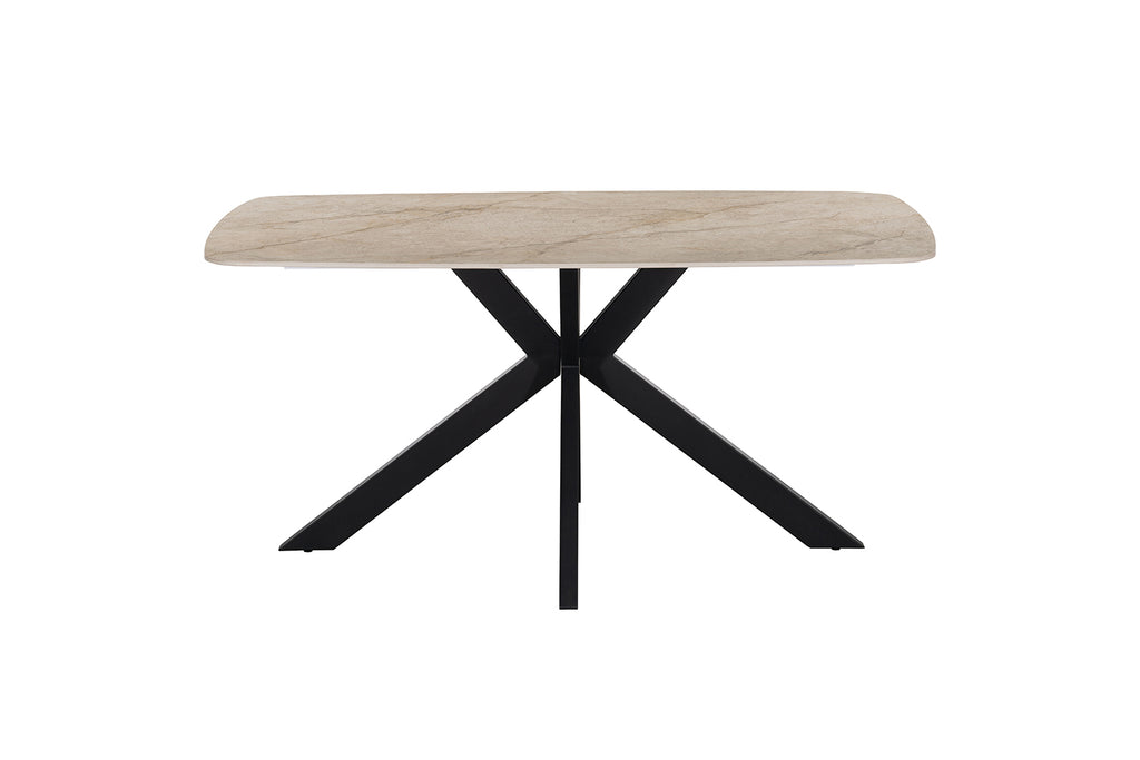 Table Apollo 160 cm ovale danoise Pierre Brillant Beige