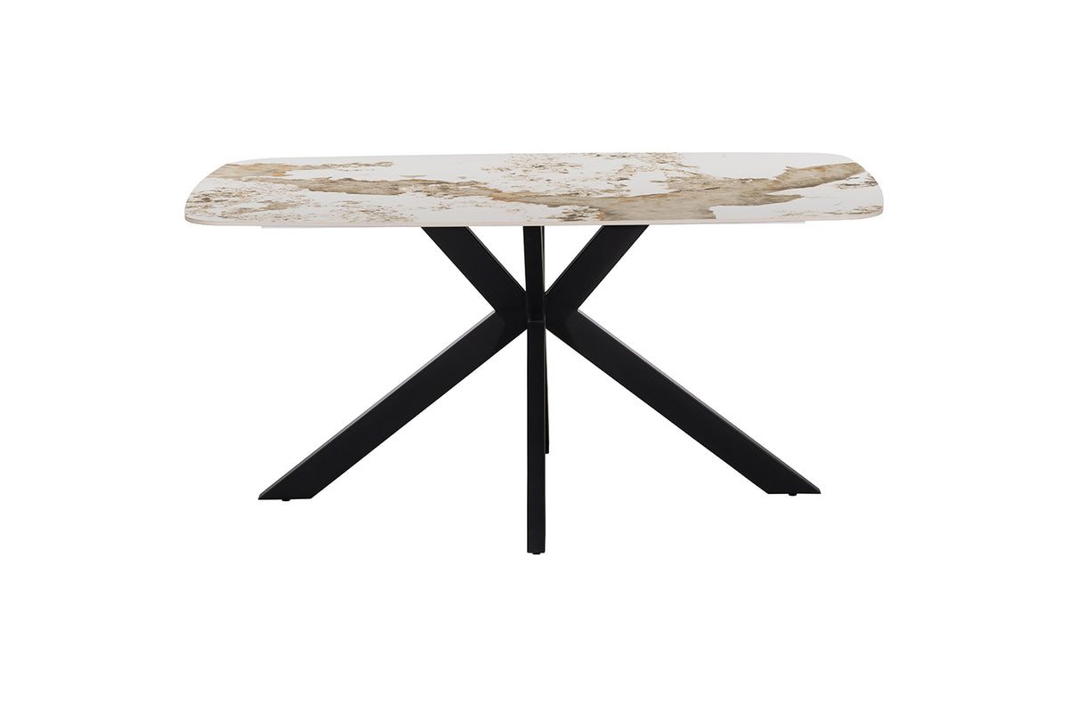 Table Apollo 160 cm ovale danoise pierre brillante