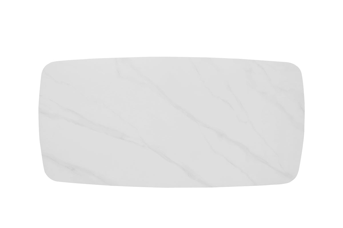 Table Apollo 180 cm ovale danoise Pierre Blanc