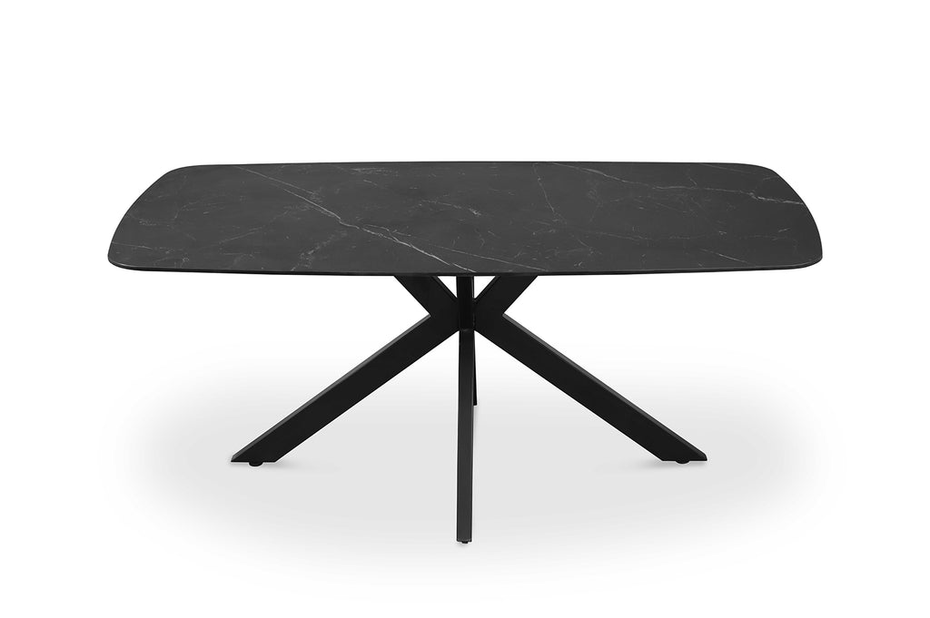 Table Apollo 180 cm ovale danoise Pierre Noir