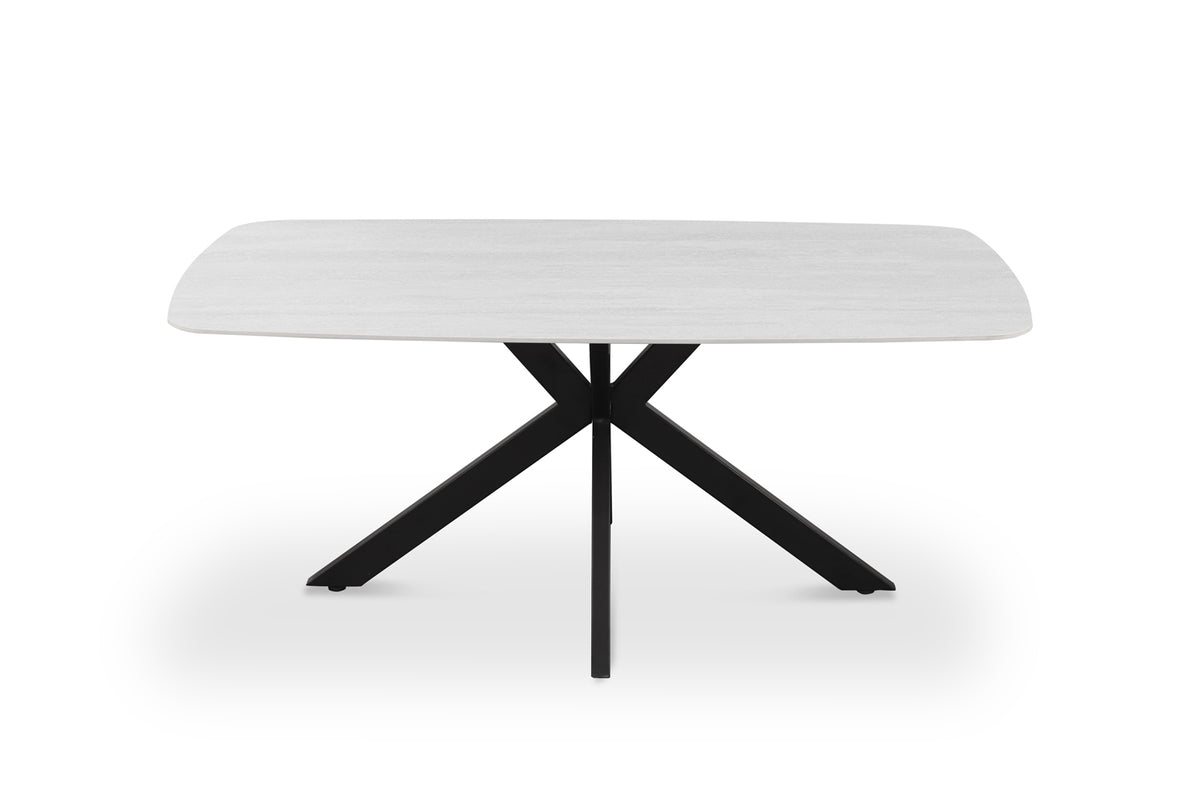 Table Apollo 180 cm ovale danoise Pierre Gris