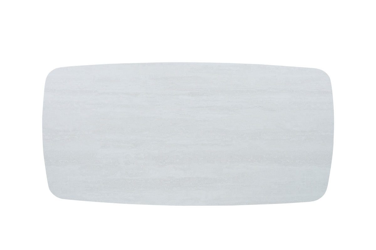 Table Apollo 180 cm ovale danoise Pierre Gris